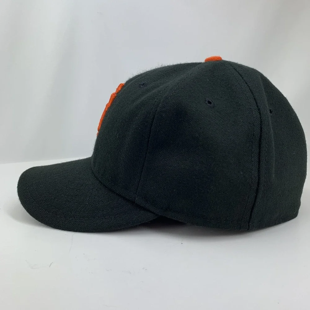 San Francisco Giants Black Orange Hat New Era 59FIFTY Fitted 7 1/4 Baseball Cap